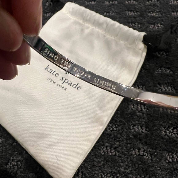 Kate Spade Silver Inspirational Bracelet - Picture 3 of 9